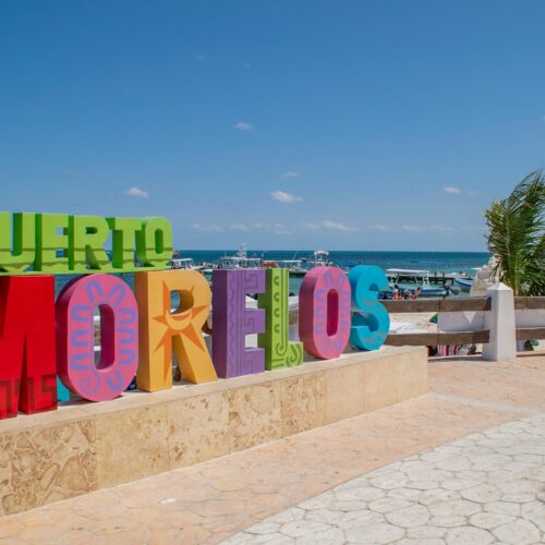 The truistic iconic photo spot in Puerto Morelos