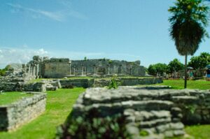 The House of the Columns in Tulum, Archaeological Zone