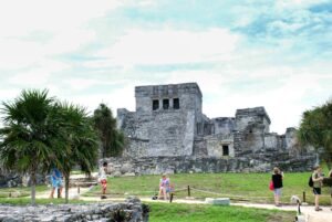 El Castillo at Tulum Archaeological Site
